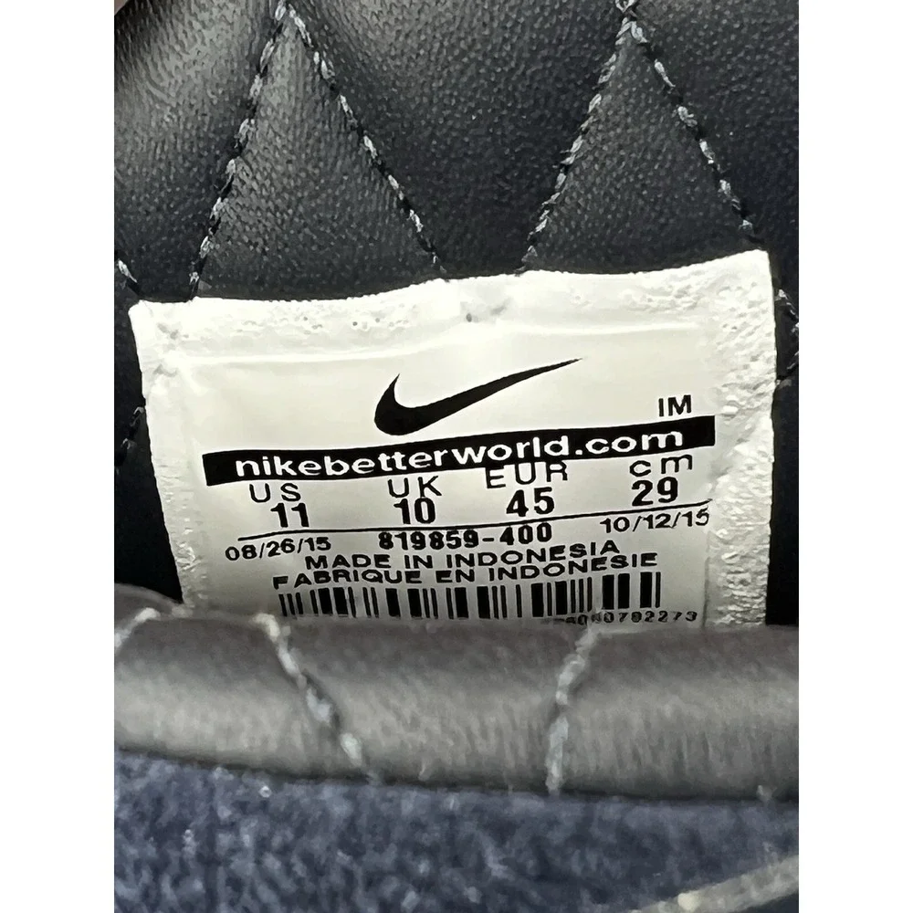 Nike Lebron XIII Lifestyle Dark Obsidian Studded 819859 400 Mens Sz‎ 11